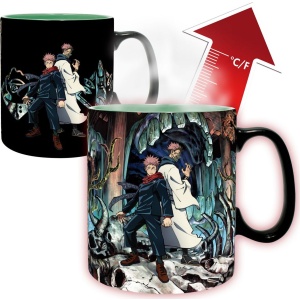 Jujutsu Kaisen Hrnek Itadori and Sukuna s termo efektem Hrnek vícebarevný