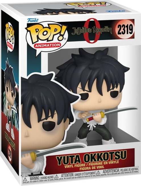 Jujutsu Kaisen Vinylová figurka č.2319 Yuta Okkotsu Sberatelská postava standard - Merchstore.cz