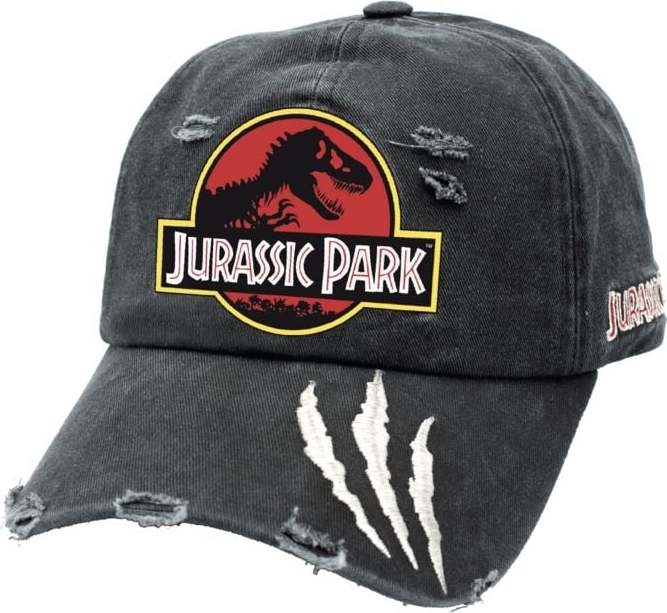 Jurassic Park Logo Baseballová kšiltovka vícebarevný - Merchstore.cz