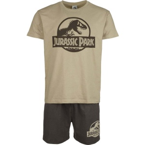 Jurassic Park Logo pyžama vícebarevný - Merchstore.cz