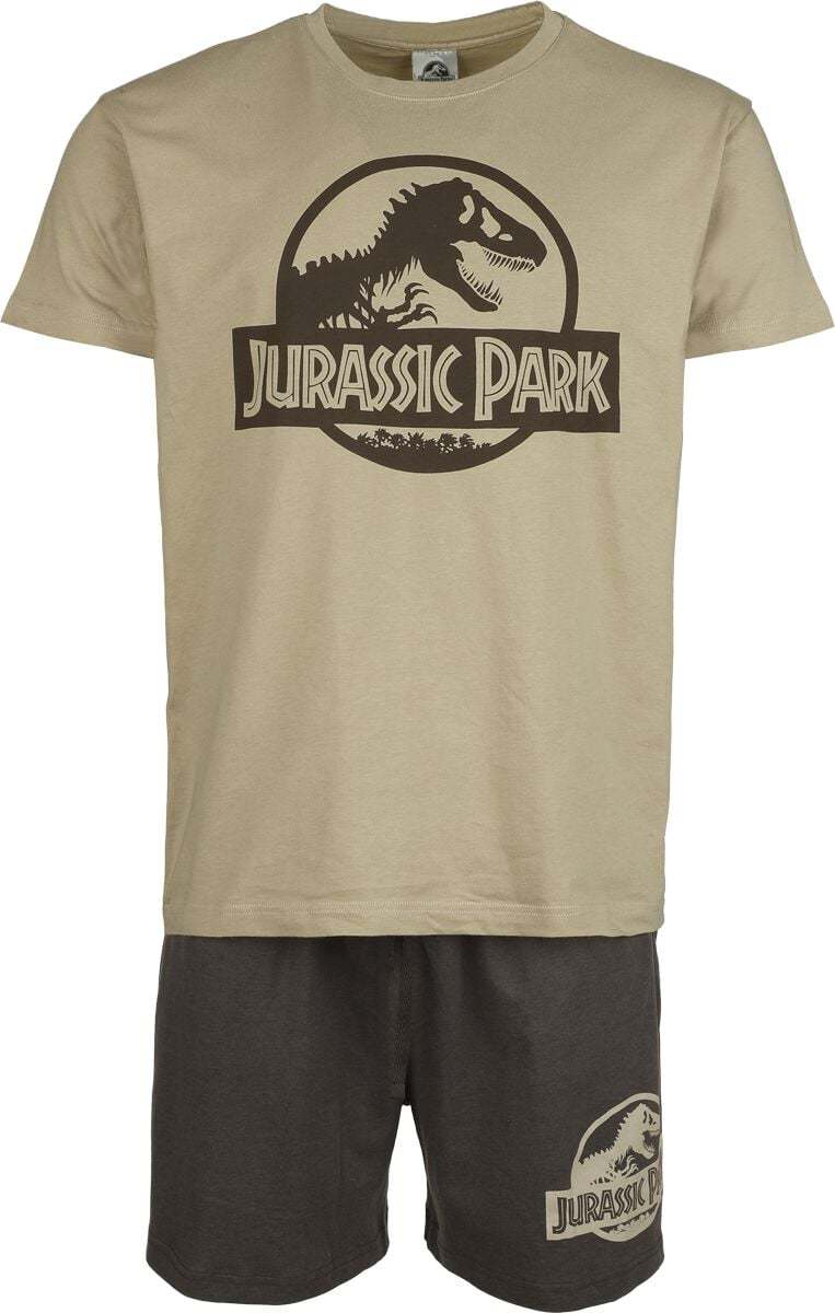 Jurassic Park Logo pyžama vícebarevný - Merchstore.cz