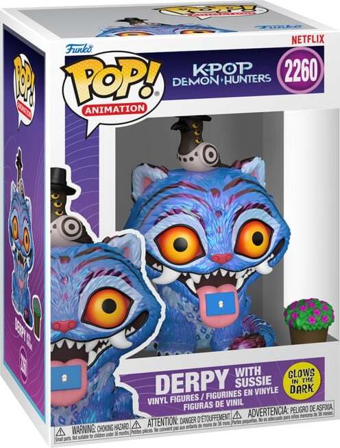 KPop Demon Hunters Derpy with Sussie (Glow in the Dark) Vinyl Figur 2260 Sberatelská postava standard - Merchstore.cz KPop Demon Hunters Derpy with Sussie (Glow in the Dark) Vinyl Figur 2260 Sberatelská postava standard - Merchstore.cz