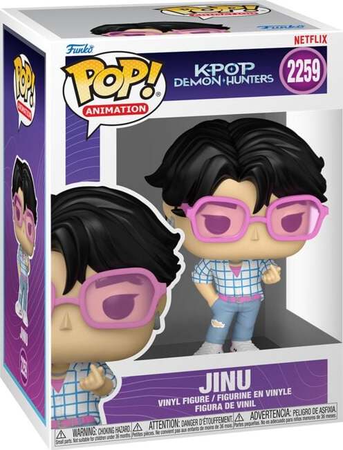 KPop Demon Hunters Jinu (Pop! Animation) (Chase Edition möglich) Vinyl Figur 2259 Sberatelská postava standard - Merchstore.cz KPop Demon Hunters Jinu (Pop! Animation) (Chase Edition möglich) Vinyl Figur 2259 Sberatelská postava standard - Merchstore.cz