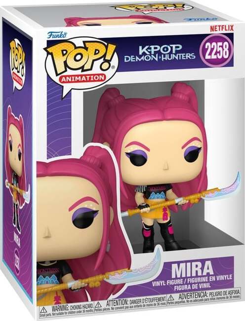 KPop Demon Hunters Mira (Pop! Animation) Vinyl Figur 2258 Sberatelská postava standard - Merchstore.cz