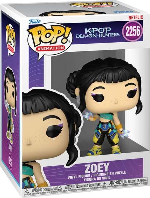 KPop Demon Hunters Zoey (Pop! Animation) Vinyl Figur 2256 Sberatelská postava standard - Merchstore.cz