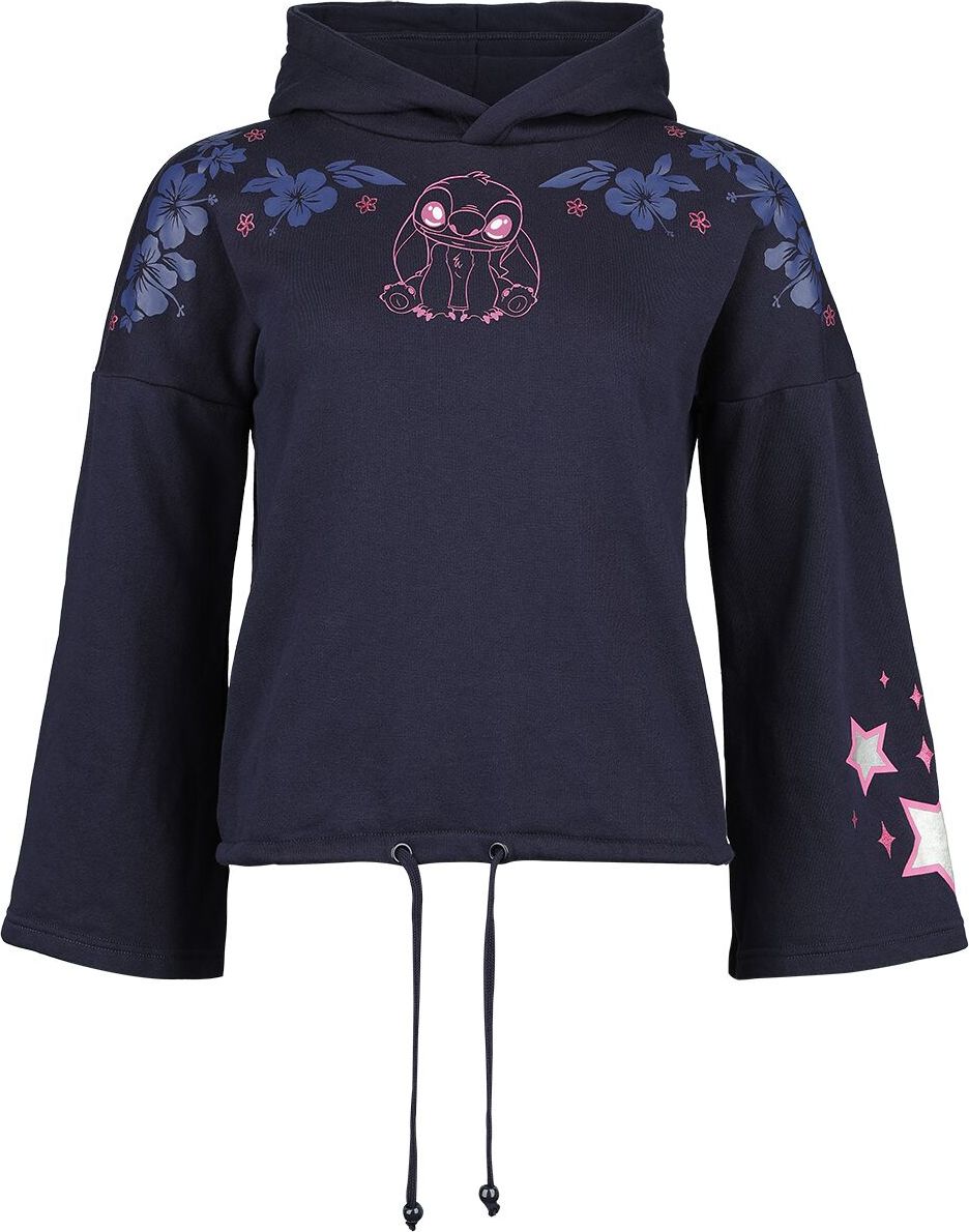Lilo & Stitch Stitch Dámská mikina s kapucí tmavě modrá - Merchstore.cz Lilo & Stitch Stitch Dámská mikina s kapucí tmavě modrá - Merchstore.cz