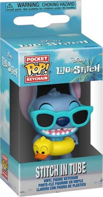 Lilo & Stitch Stitch in Tube - (Pocket Pop!) Klíčenka standard - Merchstore.cz