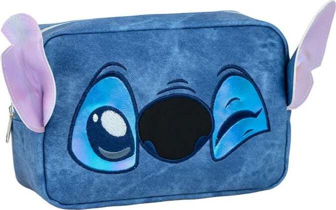 Lilo & Stitch Stitch Kosmetická taška modrá - Merchstore.cz