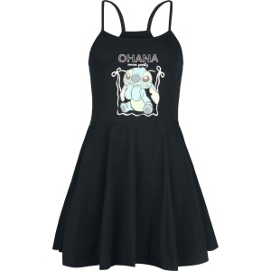 Lilo & Stitch Stitch Ohana Šaty černá