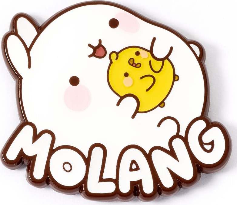 Molang Molang & Piu Piu Logo Odznak stríbrná - Merchstore.cz Molang Molang & Piu Piu Logo Odznak stríbrná - Merchstore.cz