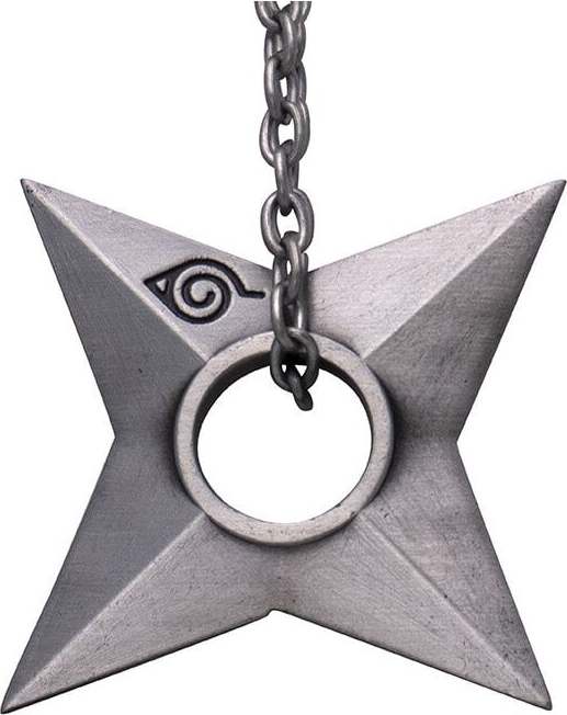 Naruto Shippuden - Shuriken Konoha Klíčenka standard - Merchstore.cz