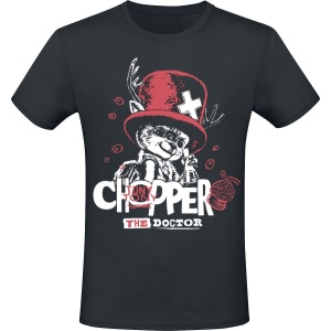 One Piece Chopper - The Doctor Tričko černá - Merchstore.cz