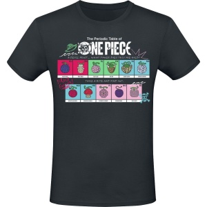 One Piece Devil Fruit Tričko černá - Merchstore.cz