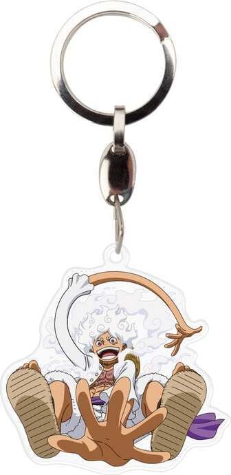 One Piece Luffy Gear 5th Klíčenka vícebarevný - Merchstore.cz