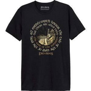 Pán prstenů All Middle Earth Tričko černá - Merchstore.cz