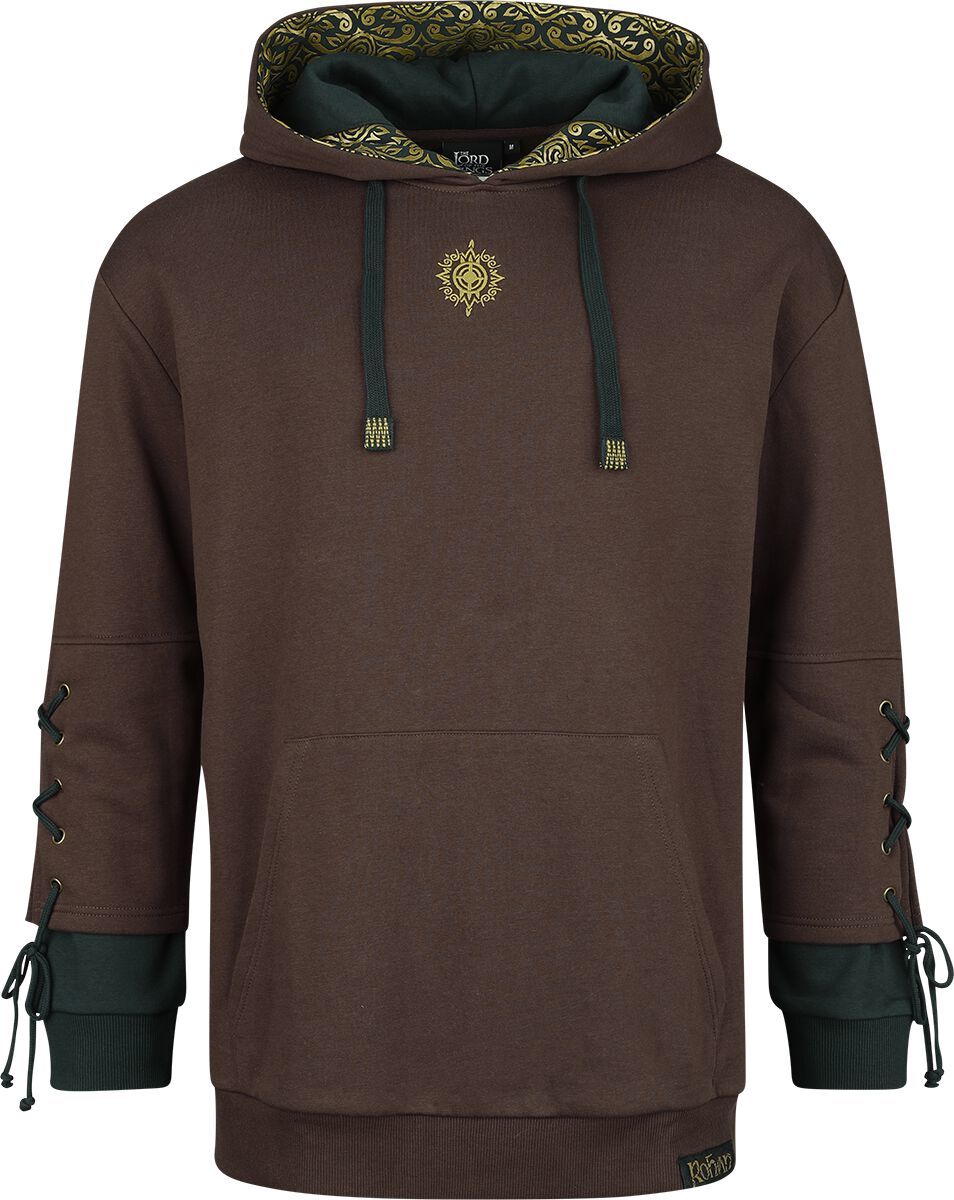 Pán prstenů Kapuzenpullover Rohirrim - Oversize Mikina s kapucí hnědá - Merchstore.cz