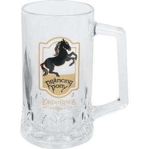 Pán prstenů Prancing Pony Půllitr transparentní
