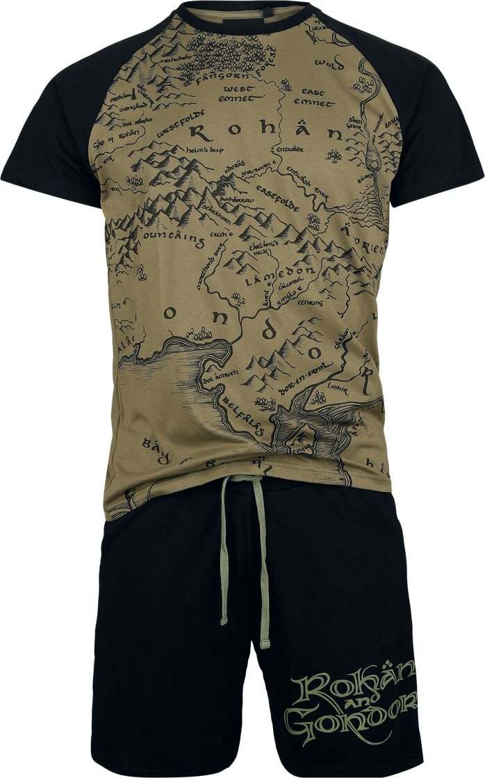 Pán prstenů Rohan And Gondor pyžama vícebarevný - Merchstore.cz