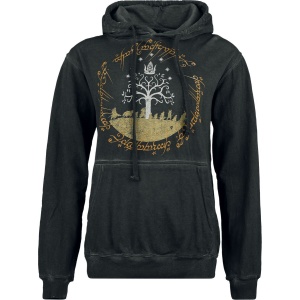 Pán prstenů The Journey Dámská mikina s kapucí antracitová