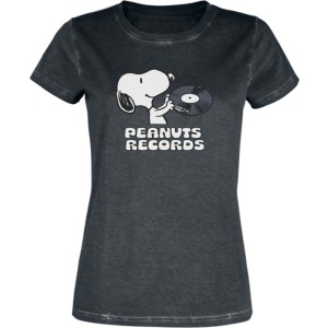Peanuts Peanuts Records Dámské tričko vícebarevný - Merchstore.cz