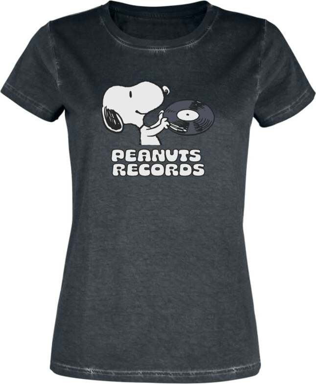 Peanuts Peanuts Records Dámské tričko vícebarevný - Merchstore.cz