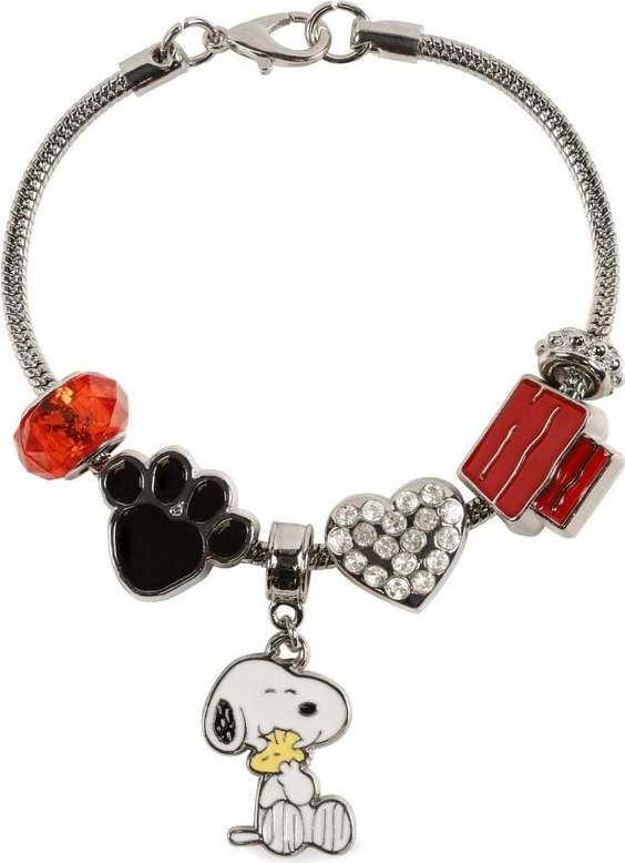 Peanuts Snoopy náramek stríbrná - Merchstore.cz Peanuts Snoopy náramek stríbrná - Merchstore.cz