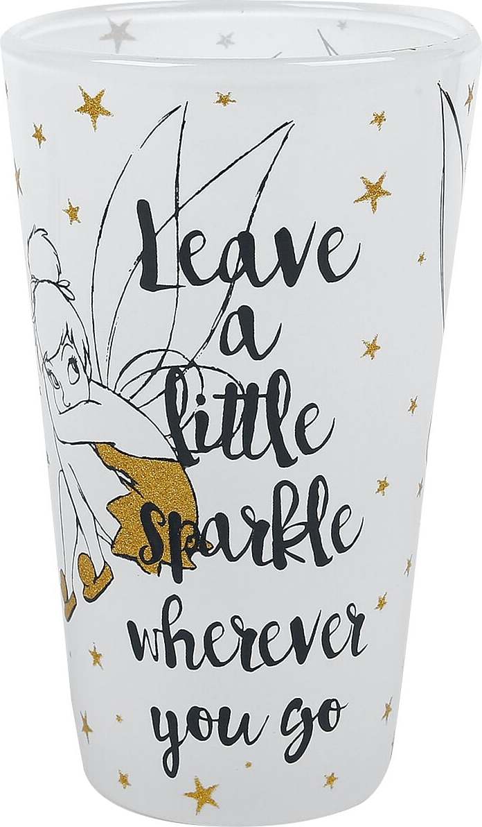 Peter Pan Tinker Bell sklenicka vícebarevný - Merchstore.cz