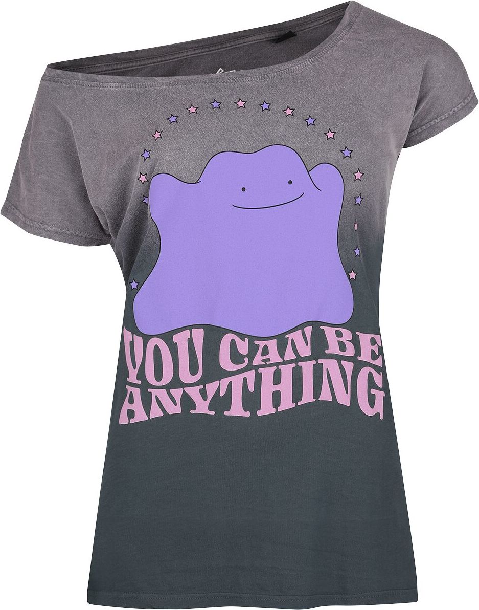 Pokémon Ditto - You Can Be Anything Dámské tričko světle růžová - Merchstore.cz