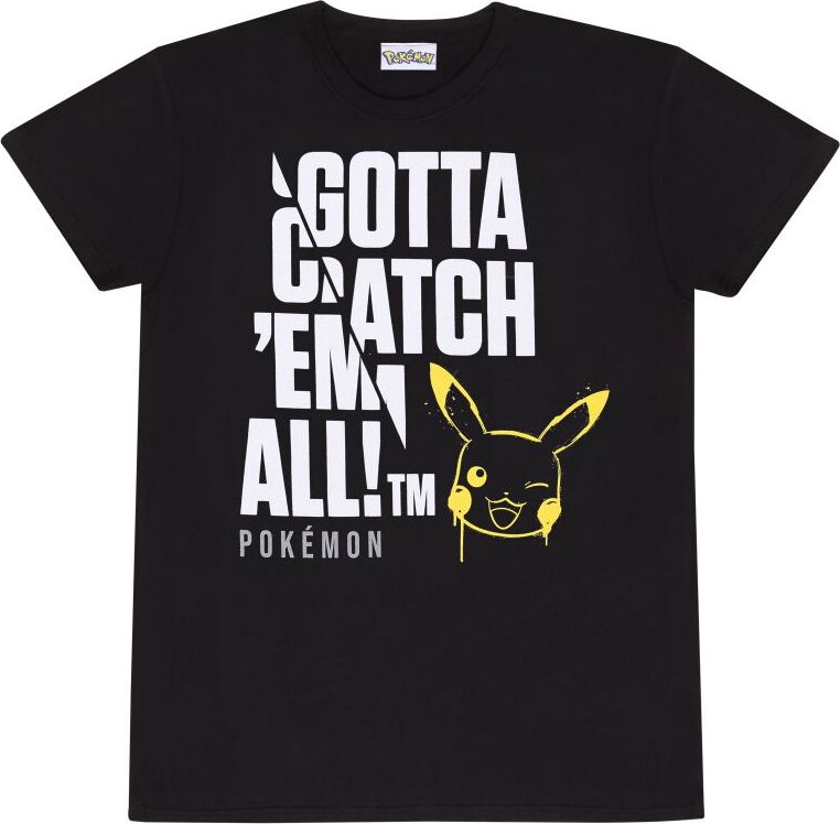 Pokémon Jumbo Tričko černá - Merchstore.cz