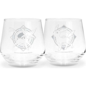 Pokémon Nachtara & Psiana sada sklenicek průhledný