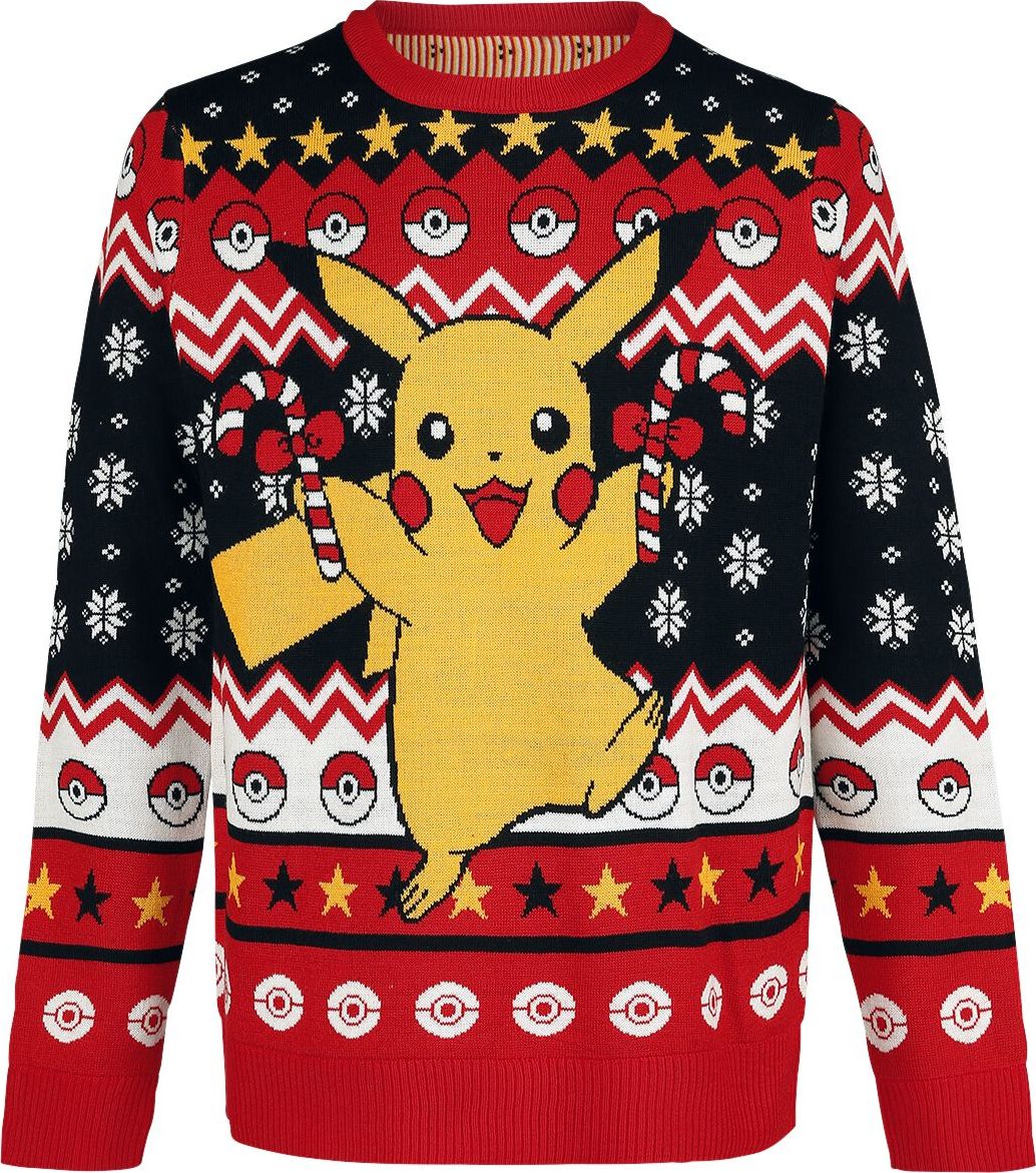 Pokémon Pikachu Pletený svetr vícebarevný - Merchstore.cz Pokémon Pikachu Pletený svetr vícebarevný - Merchstore.cz