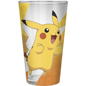 Pokémon Pikachu sklenicka transparentní - Merchstore.cz
