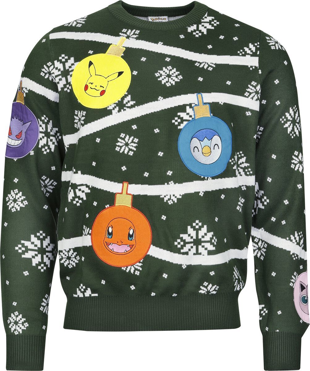 Pokémon Starter Pokémon Pletený svetr vícebarevný - Merchstore.cz Pokémon Starter Pokémon Pletený svetr vícebarevný - Merchstore.cz