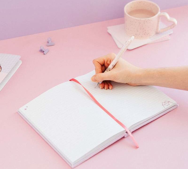 Pusheen Sushi Roll Notes vícebarevný - Merchstore.cz