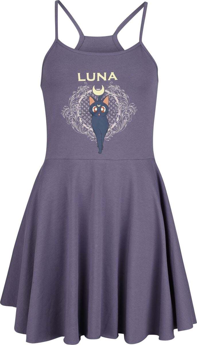 Sailor Moon Luna Šaty šeríková - Merchstore.cz