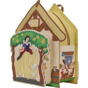 Sněhurka a sedm trpaslíků Loungefly - Cottage Batoh vícebarevný