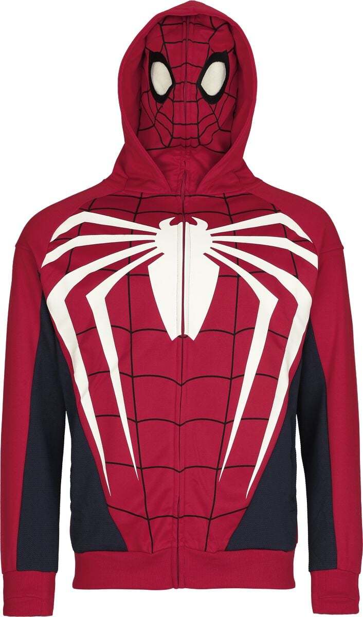 Spider-Man Spiderman Mikina s kapucí na zip vícebarevný - Merchstore.cz