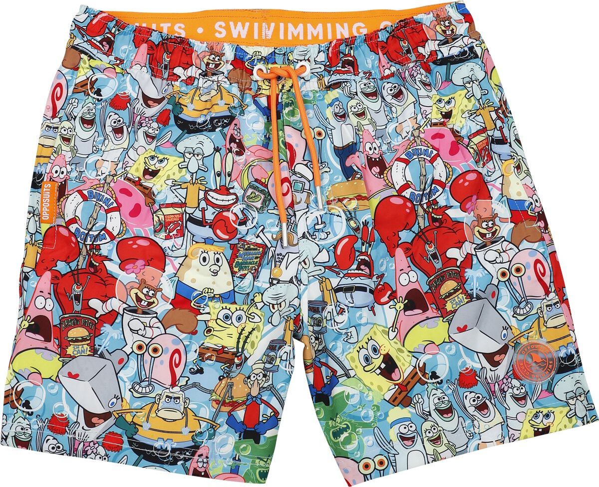 SpongeBob SquarePants OppoSuits - Frenzy Pánské plavky vícebarevný - Merchstore.cz SpongeBob SquarePants OppoSuits - Frenzy Pánské plavky vícebarevný - Merchstore.cz