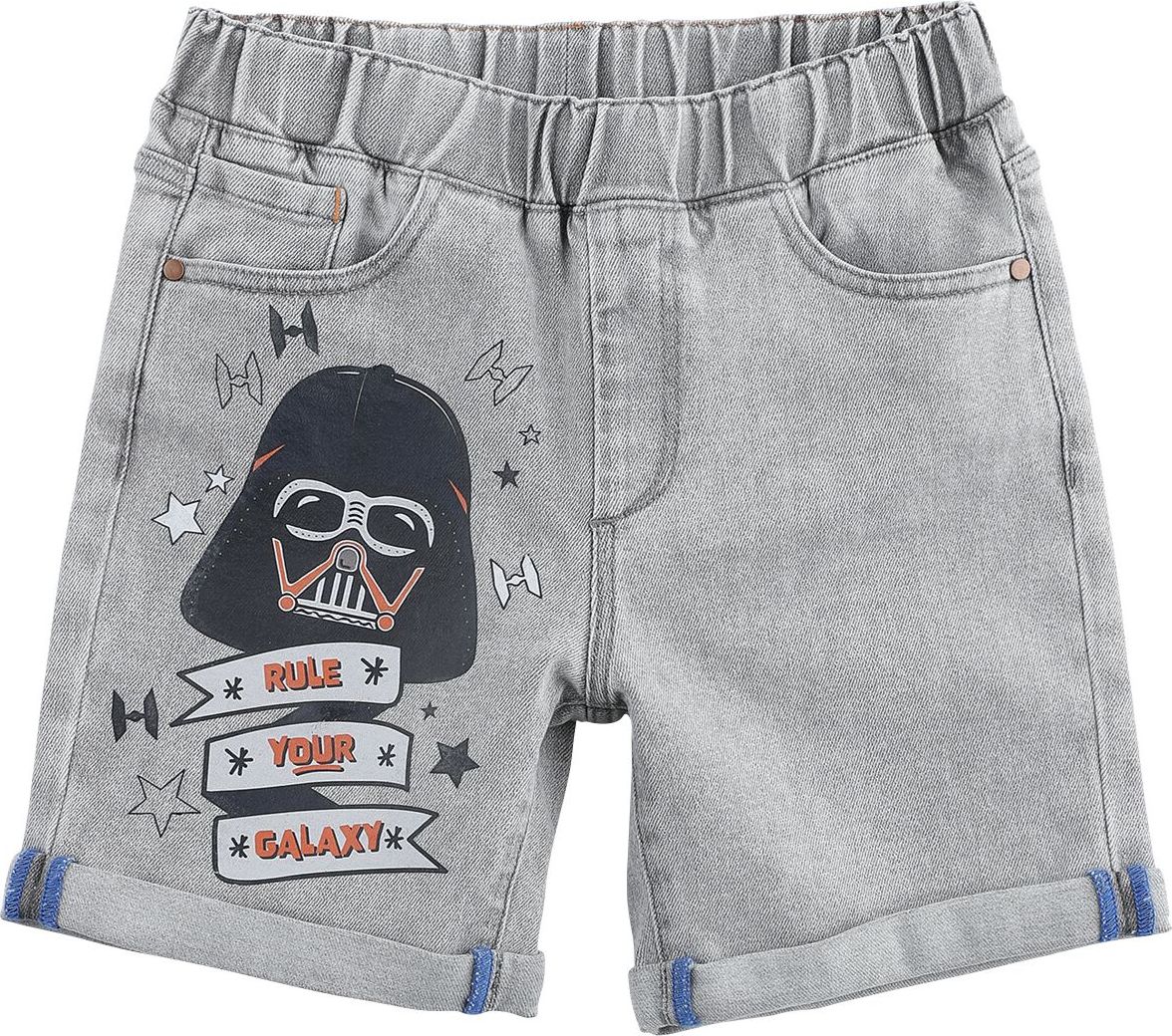 Star Wars Kids - Darth Vader detské kratasy šedá džínovina - Merchstore.cz