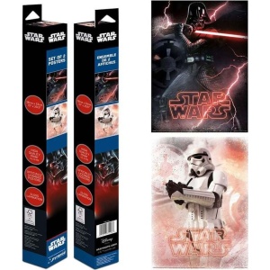 Star Wars Plakáty Darth Vader - Stormtrooper - sada 2 ks sada plakátu vícebarevný