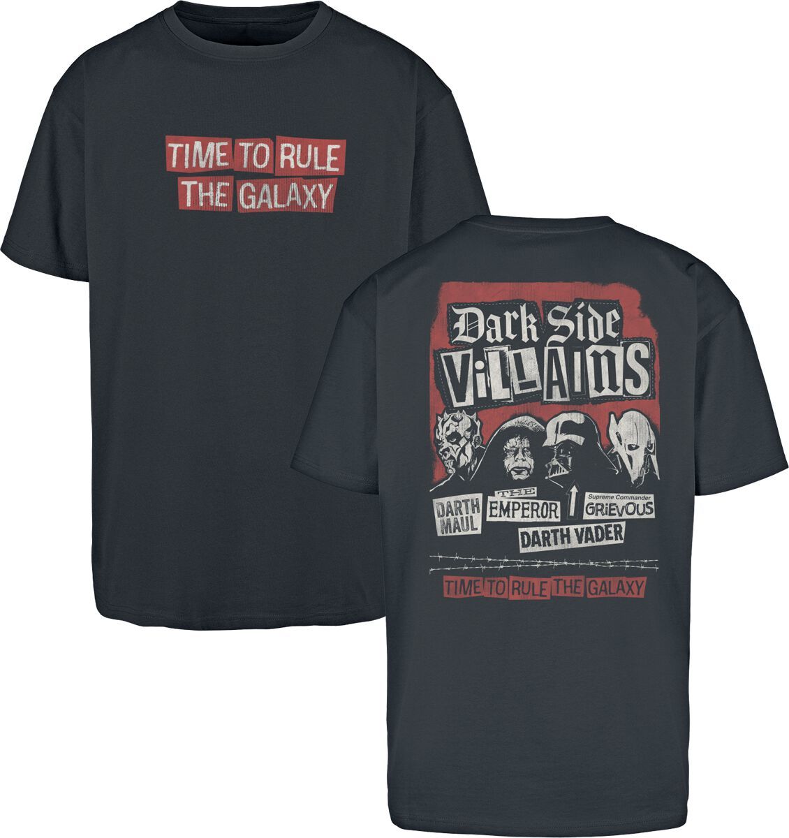 Star Wars Time To Rule The Galaxy Tričko černá - Merchstore.cz