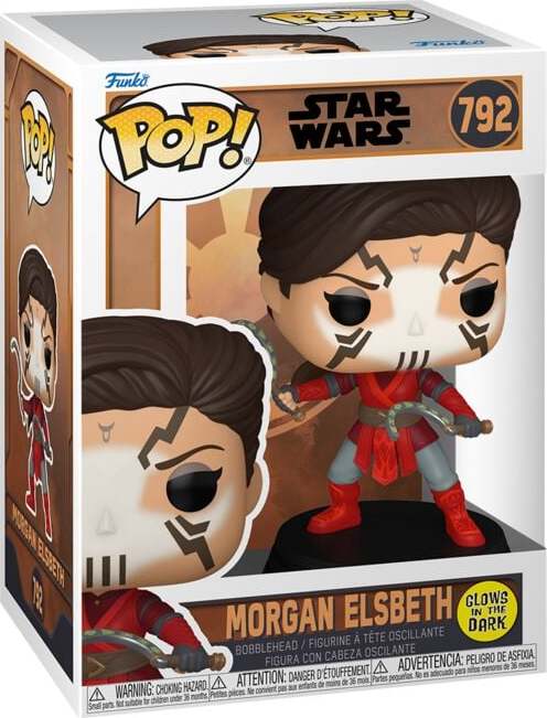 Star Wars Vinylová figurka č.792 Morgan Elsbeth (svítí v tmě) Sberatelská postava standard - Merchstore.cz