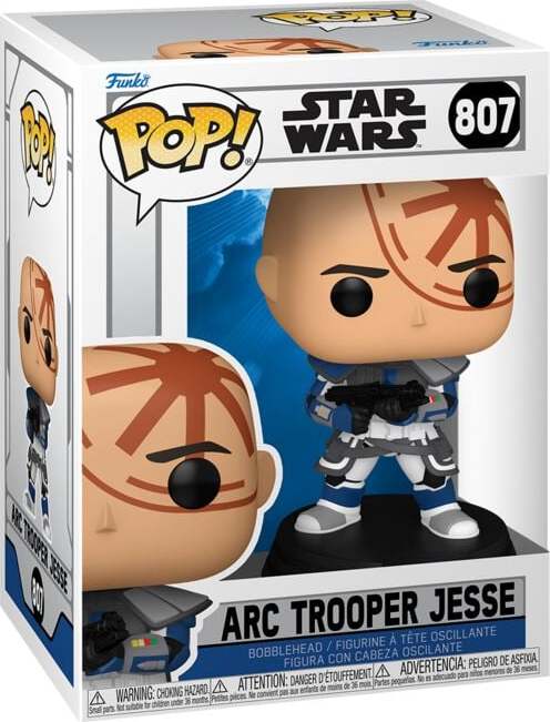 Star Wars Vinylová figurka č.807 Arc Trooper Jesse (s možností chase!) Sberatelská postava standard - Merchstore.cz