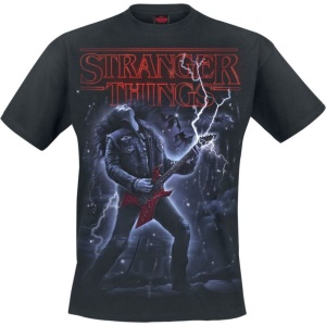 Stranger Things Eddie - The Banished Tričko černá - Merchstore.cz