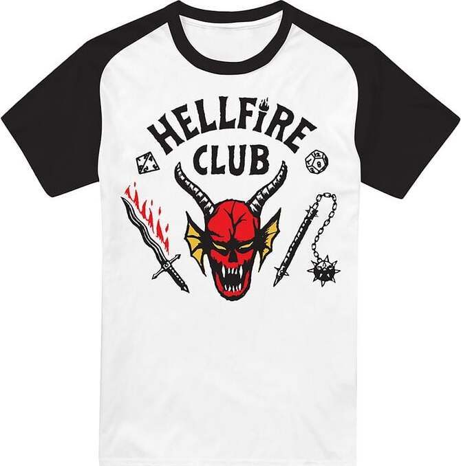 Stranger Things Hellfire Club Tričko vícebarevný - Merchstore.cz