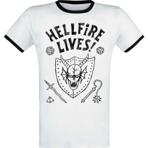 Stranger Things Season 5 - Hellfire Lives! Tričko vícebarevný - Merchstore.cz