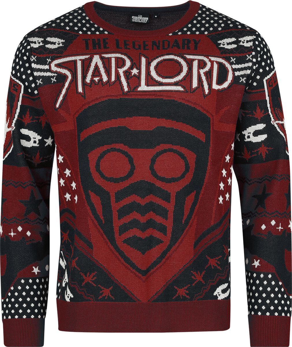 Strážci galaxie Star-Lord Pletený svetr vícebarevný - Merchstore.cz