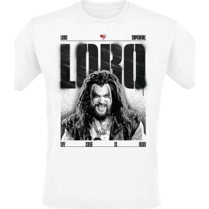 Supergirl Lobo - My Code Is Iron Tričko bílá - Merchstore.cz