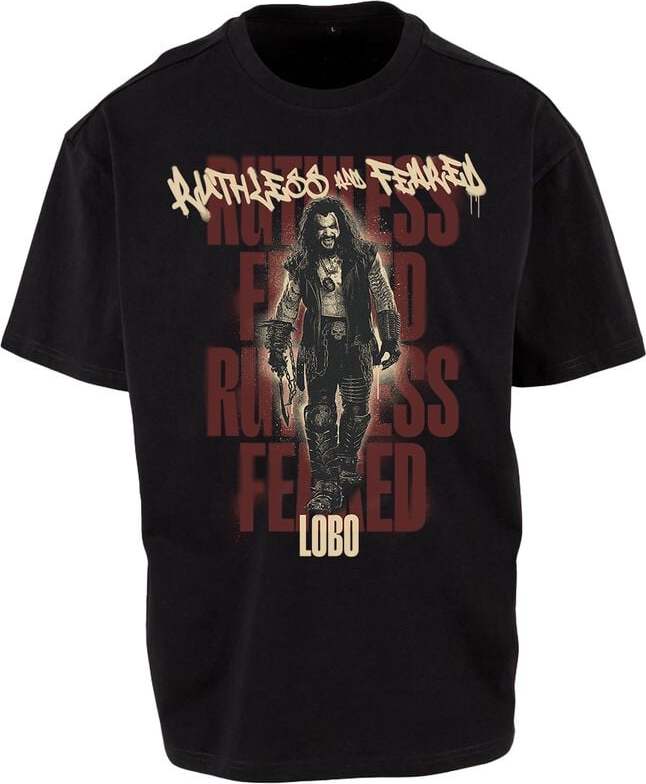 Supergirl Lobo - Ruthless And Feared Tričko černá - Merchstore.cz