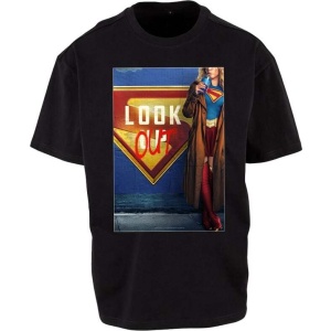 Supergirl Poster Look Out Tričko černá